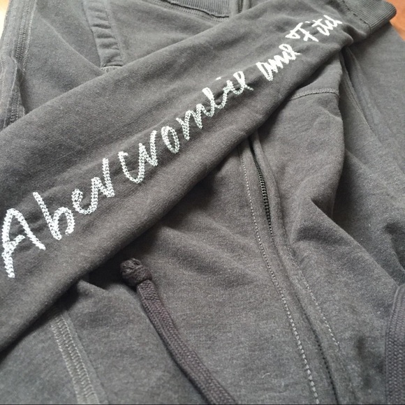Abercrombie and Fitch Brown Hoodie - Picture 3 of 4